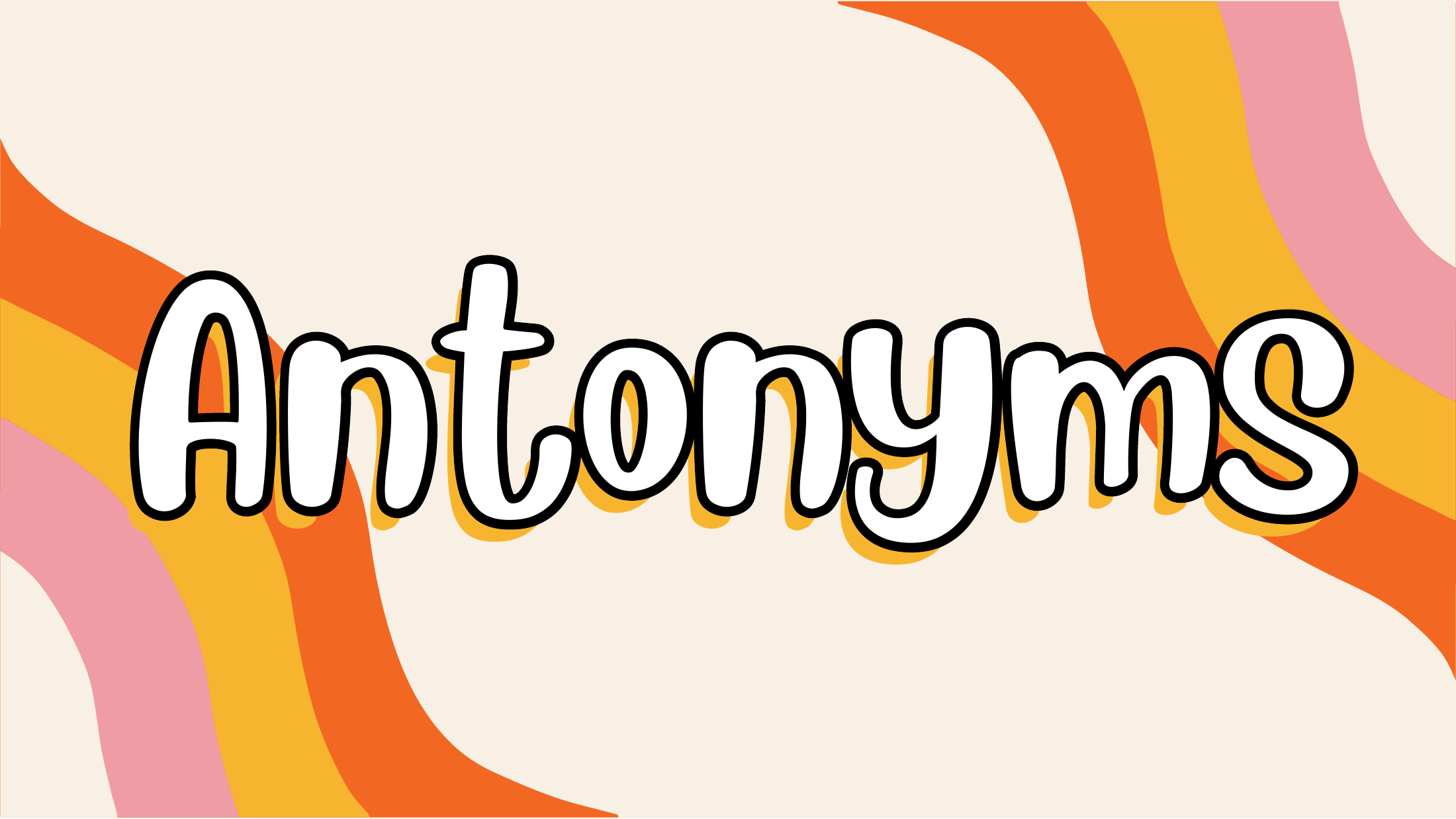Cover preview for Learning About Antonyms PDF